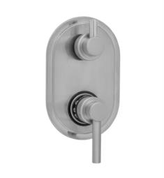 Jaclo T8533-TRIM 5 1/4" Oval Two Hole Thermostatic Valve Shower Trim
