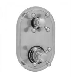 Jaclo T9757-TRIM 5 1/4" Oval Two Hole Thermostatic Valve Shower Trim