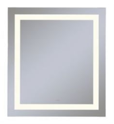 Robern YM3640RIFPD Vitality 36" x 40" Lighted Mirror with Temperature Inset Light Pattern