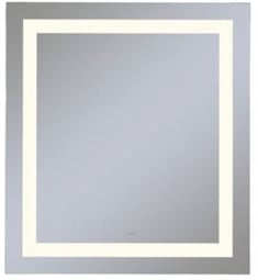 Robern YM3630RIFPD Vitality 36" x 30" Lighted Mirror with Temperature Inset Light Pattern