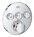Grohe 29138 Grohtherm SmartControl Triple Function Thermostatic Trim with Control Module