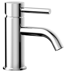 Phylrich 230-09 Basic II 5 7/8" Single Hole Bathroom Sink Faucet with Lever Handle