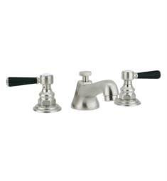 Phylrich 500-03 Hex Traditional 7 1/4" Double Lever Marble Handle Widespread Bathroom Sink Faucet