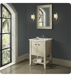 Fairmont Designs 1515-VH24 River View 24" Open Shelf Vanity in Toasted Almond
