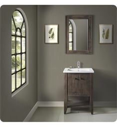 Fairmont Designs 1516-VH24 River View 24" Open Shelf Vanity in Coffee Bean