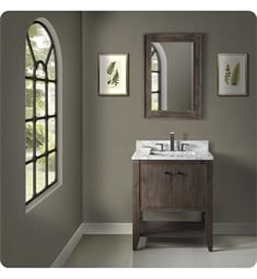 Fairmont Designs 1516-VH30 River View 30" Open Shelf Vanity in Coffee Bean