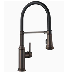 Blanco 442511 Empressa 8 3/4" Single Handle Deck Mounted Semi-Professional Kitchen Faucet with Pull-Down Dual Spray in Oil Rubbed Bronze