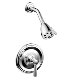Phylrich 500-22 Hex Traditional Lever Handle Pressure Balance Shower Set