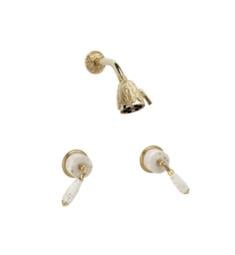 Phylrich K3338 Valencia Two Marble Handle Shower Set
