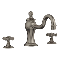 Phylrich 162-40 Marvelle 9" Two Cross Handle Widespread/Deck Mounted Roman Tub Faucet