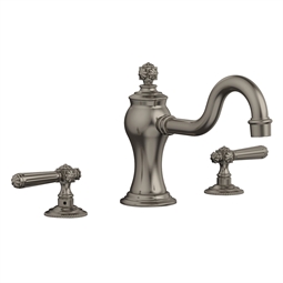 Phylrich 162-41 Marvelle 9" Two Lever Handle Widespread/Deck Mounted Roman Tub Faucet