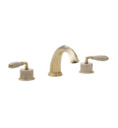 Phylrich K1338P Valencia 12" Two Marble Lever Handle Widespread/Deck Mounted Roman Tub Faucet