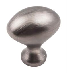 Hardware Resources 897 Merryville 1 1/8" Zinc Oval Shaped Cabinet Knob