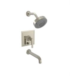 Phylrich 501-27 Hex Modern Lever Handle Pressure Balance Tub and Shower Set
