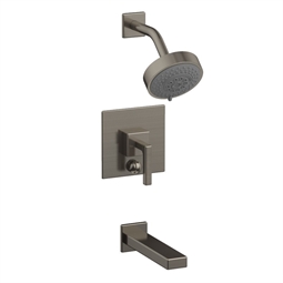 Phylrich 290-27 Mix Lever Handle Pressure Balance Tub and Shower Set