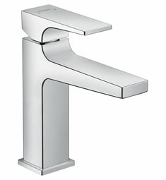 Hansgrohe 32506 Metropol 5 3/8" Single Hole Bathroom Sink Faucet with Pop-Up Assembly