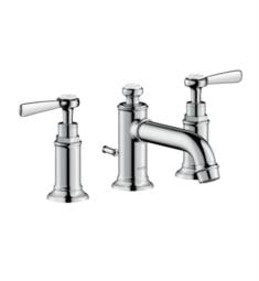 Hansgrohe 16535 Axor Montreux 5 5/8" Widespread Bathroom Sink Faucet with Pop-Up Assembly