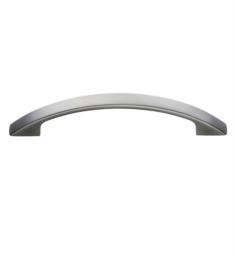 Smedbo B609 3 7/8" Center to Center Zinc Arch Cabinet Pull in Brushed Chrome