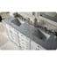 Carrara White Marble 72" Double 3cm Top