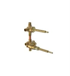 Phylrich 1-117 Mini Thermostatic Valve with Diverter in Brass