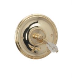 Phylrich PB2183TO Swan Pressure Balance Tub and Shower Plate with Crystal Lever Handle Trim Only