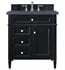 James Martin 050-S30-CSP-SNK 30" Single Bathroom Vanity Top with Rectangular Sink in Charcoal Soapstone Quartz