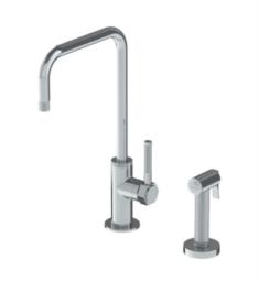 Watermark 111-7.4 Sutton 10" Single Handle Deck Mounted Monoblock Kitchen Faucet with Side Spray