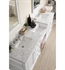 Carrara White 1 1/4" Countertop with Rectangular Undermount Sink/s