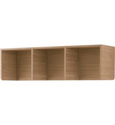 Ronbow E024423-E71 Free 31 1/2" Wall Mount Solid Wood Open Shelf in Light Bamboo