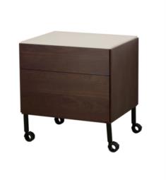 Ronbow E036122 Noce 29 1/2" Freestanding Small Storage Unit with Rotola Wheel