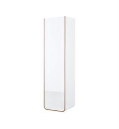 Ronbow E047016-E23 Unity 61" Wall Mount Hung Tall Cabinet with Open Shelf in Glossy White