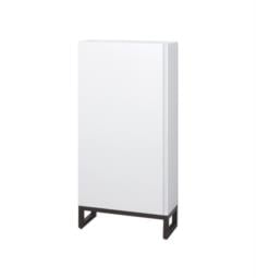 Ronbow E056124-W01 Marco 49 1/4" Freestanding Tall Linen Side Cabinet with Solid Wood Door in White