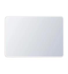 Ronbow E025234-W01 Free 47 1/4" Solid Wood Framed Rectangular LED Bathroom Mirror in White