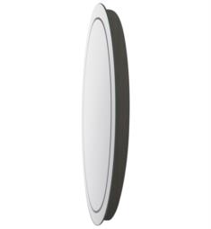 Ronbow E085112 Waterspace 19 5/8" Solid Wood Frameless Round LED Bathroom Mirror