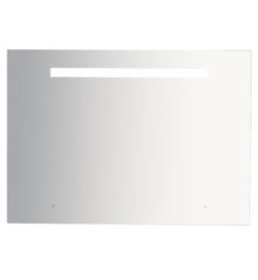 Ronbow E095613-SA Vento 30" Frameless Rectangular LED Bathroom Mirror in Satin Aluminum