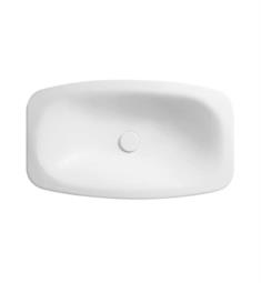 Ronbow E022102-WH Cameo 27 1/8" Single Bowl Rectangular Drop-In Bathroom Sink in White