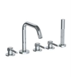 Watermark 111-8.1 Sutton 10 1/8" Three Handle Widespread/Deck Mounted Roman Tub Faucet with Handshower