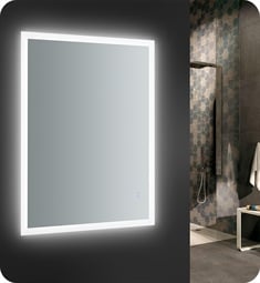 Fresca FMR014836 Angelo 48" Wide x 36" Tall Bathroom Mirror with LED Lighting