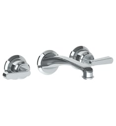 Watermark 29-2.2 Transitional 2 3/4" Double Handle Wall Mount Bathroom Sink Faucet