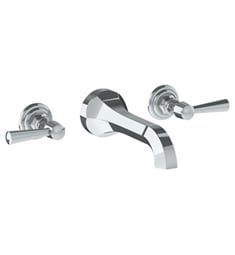 Watermark 312-2.2 Gramercy 3 5/8" Double Handle Wall Mount Bathroom Sink Faucet